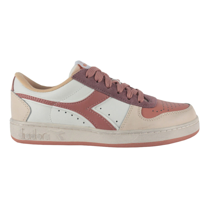 Zapatillas Sneaker para Mujer - DIADORA Magic basket low icona wn 501.178737 01 C9865 Coral haze/Beach sand/Blc