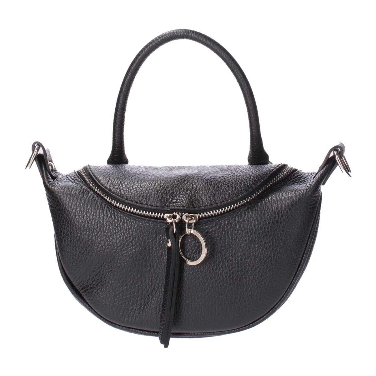 Borsa a mano da donna - Modello Mae - Vera pelle - 26.0 x 13.0 x 8.0 cm