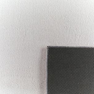 NUBE - Tapis doux et moelleux à poils courts gris - NUB6000GRI