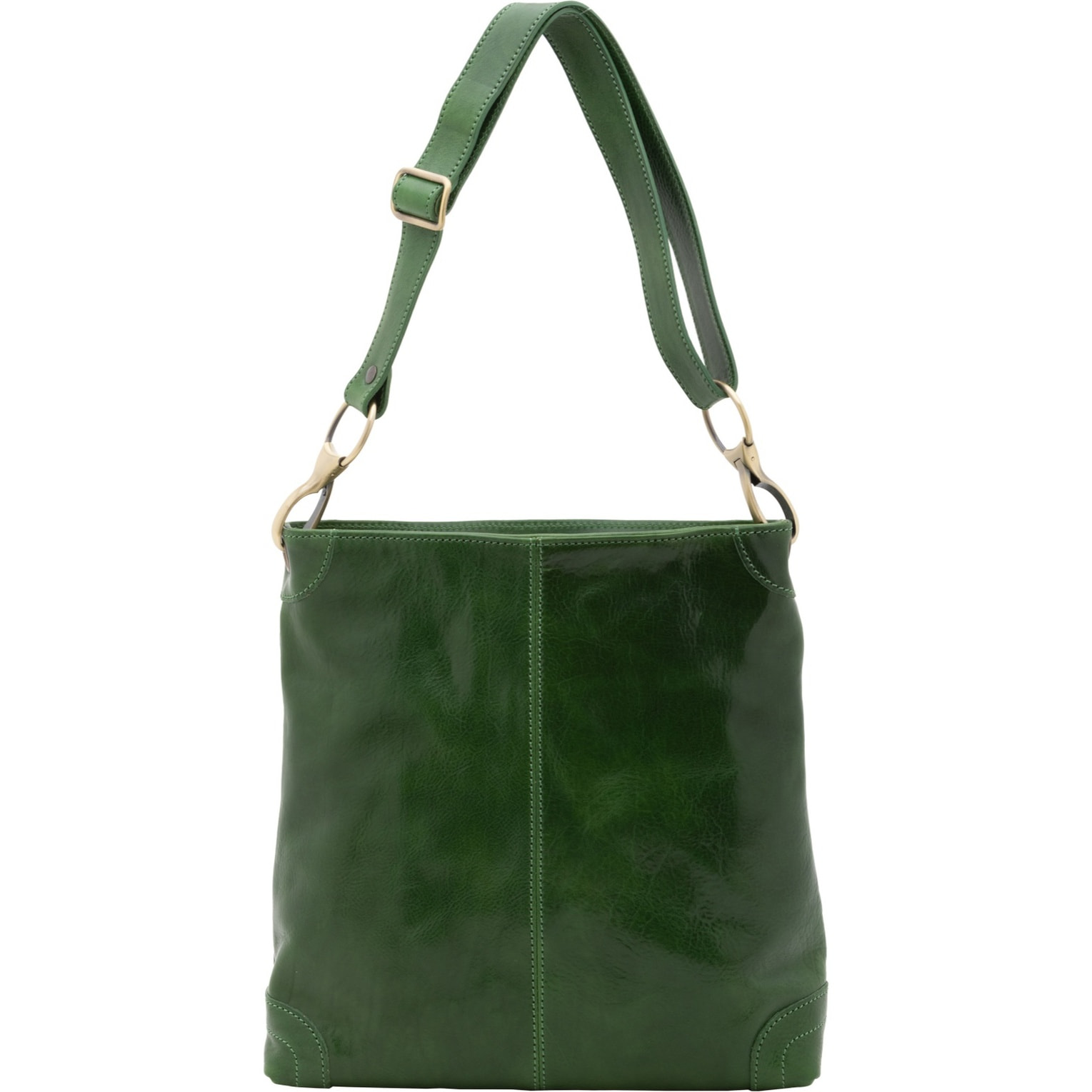 Borsa a spalla da donna - Modello False - 100% pelle - 32.0 x 32.0 x 11.0 cm