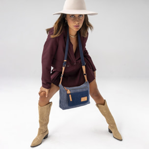 Bolso Bandolera Mujer Veg/Pu Lois Abilene Denim