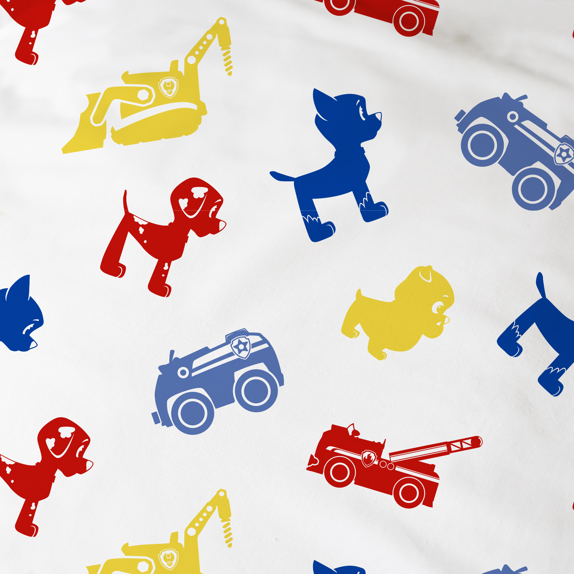 Parure de lit imprimée + drap housse 100% coton, PAT PATROUILLE PATBOY