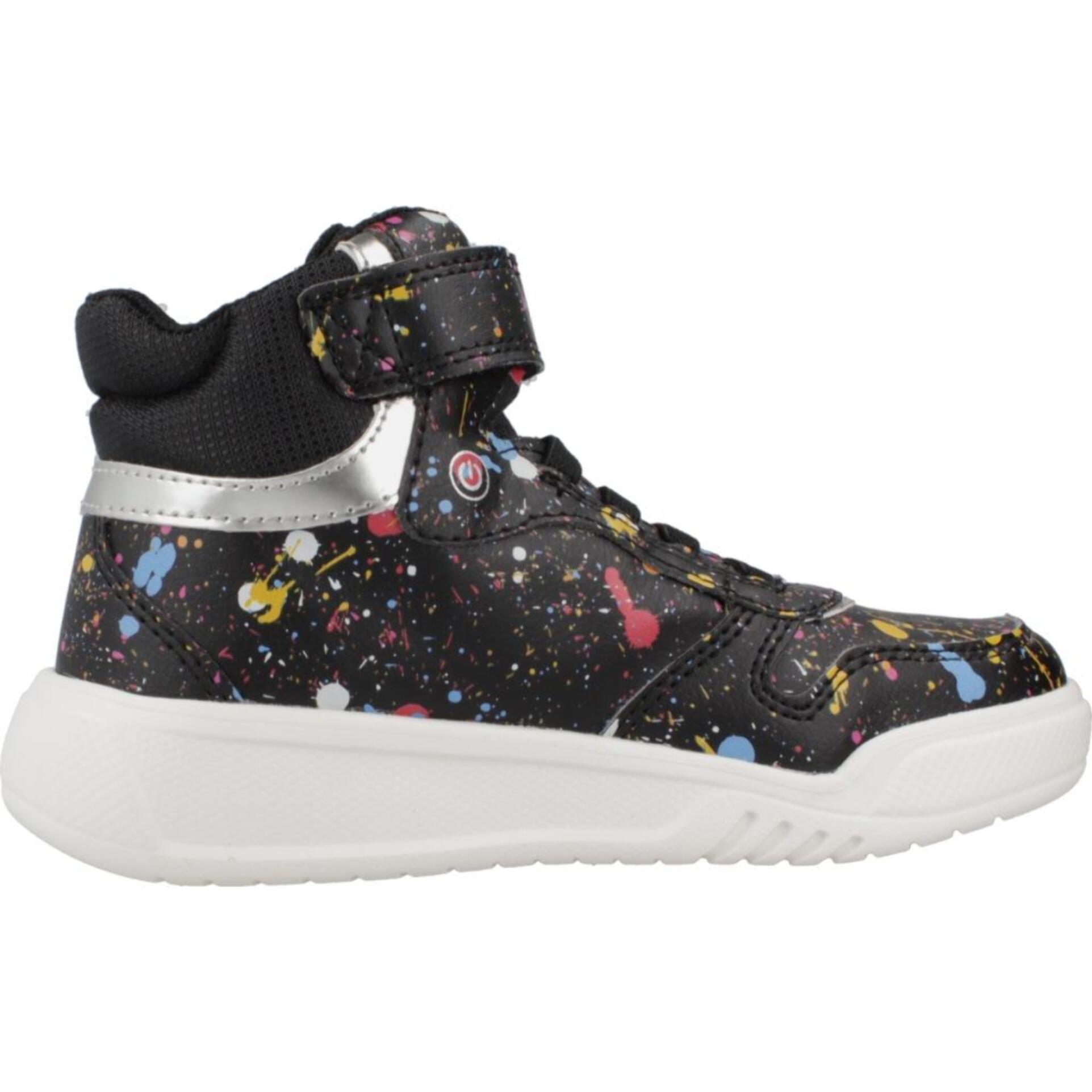 Zapatillas Niño de la marca GEOX  modelo J ILLUMINUS NEGRO