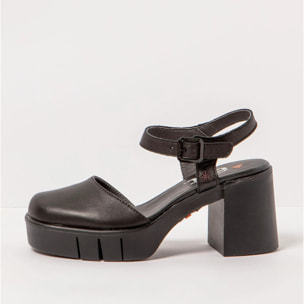 Sandalias con tacón 1991 NAPPA BLACK / EIVISSA color Black