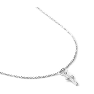 Collar Askom acabado plata