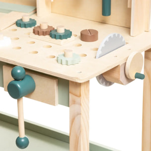 Établi de bricolage pour enfant bois