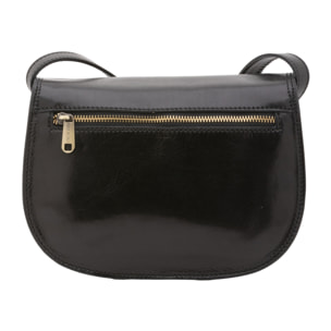 Borsa a tracolla  da donna In Vera pelle Made in Italy 24x17x11 cm