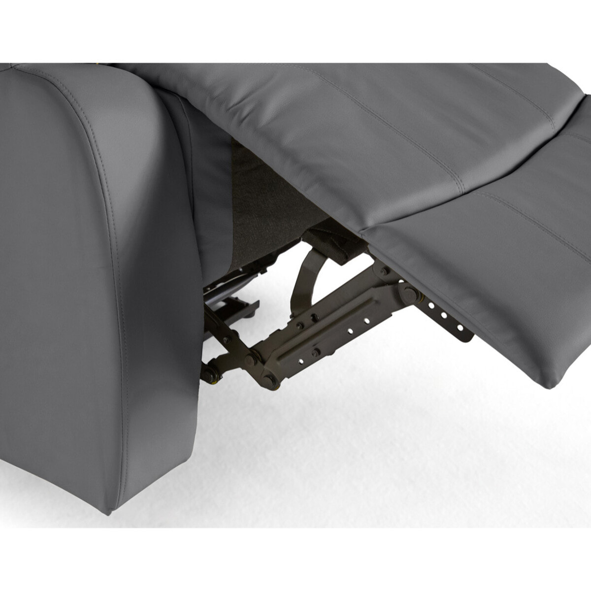 Armand - fauteuil relax électrique en simili - Gris