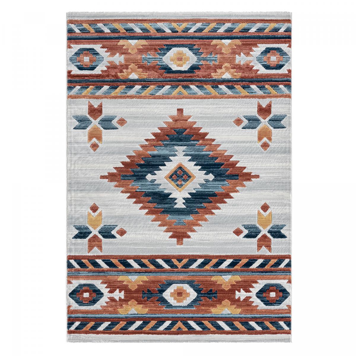 Tapis berbère tissé motifs ethno-chic CEHI