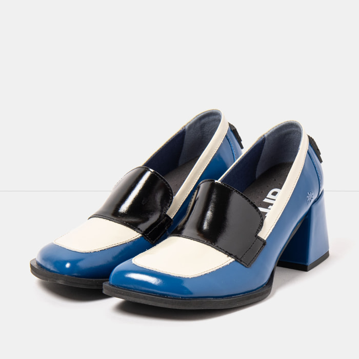 Zapatos con tacón 1705 NAPPA SHINNY ROYAL/ VERONA color Royal