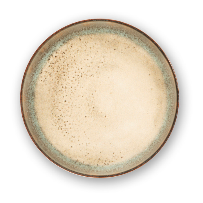 Set 6 piatti fondi Excelsa – Zeus, Ceramica Beige