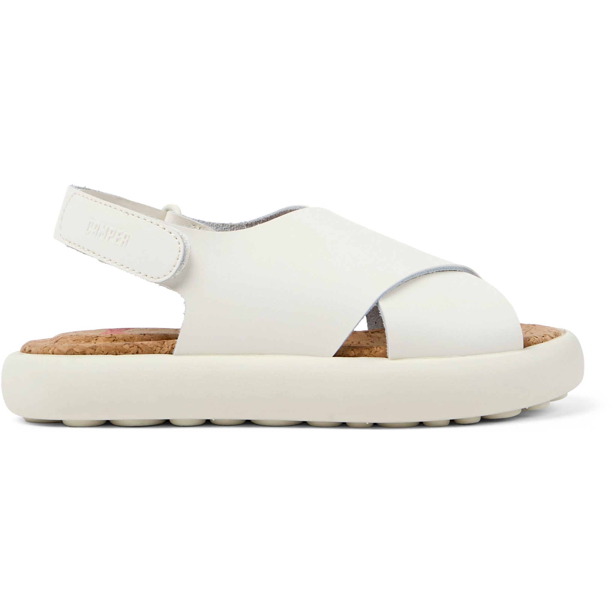 Sandalias - CAMPER Pelotas Flota - Blanco - Cuero liso