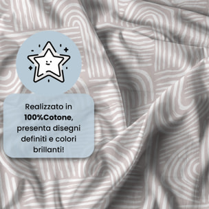 PARURE COPRIPIUMINO IDA, 100% Cotone - DIANA