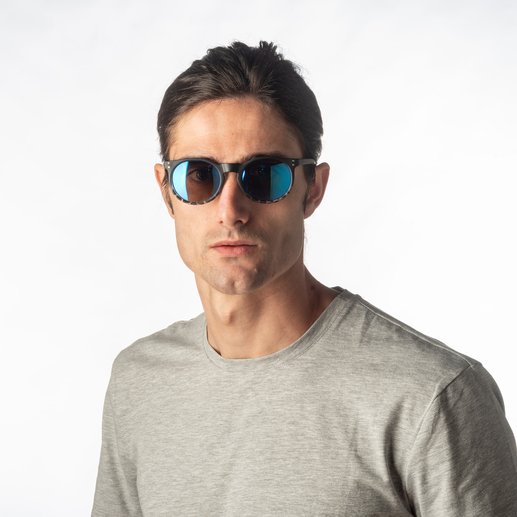 Gafas de sol OCEAN LIZARD - Negro up & demi negro azul revo l