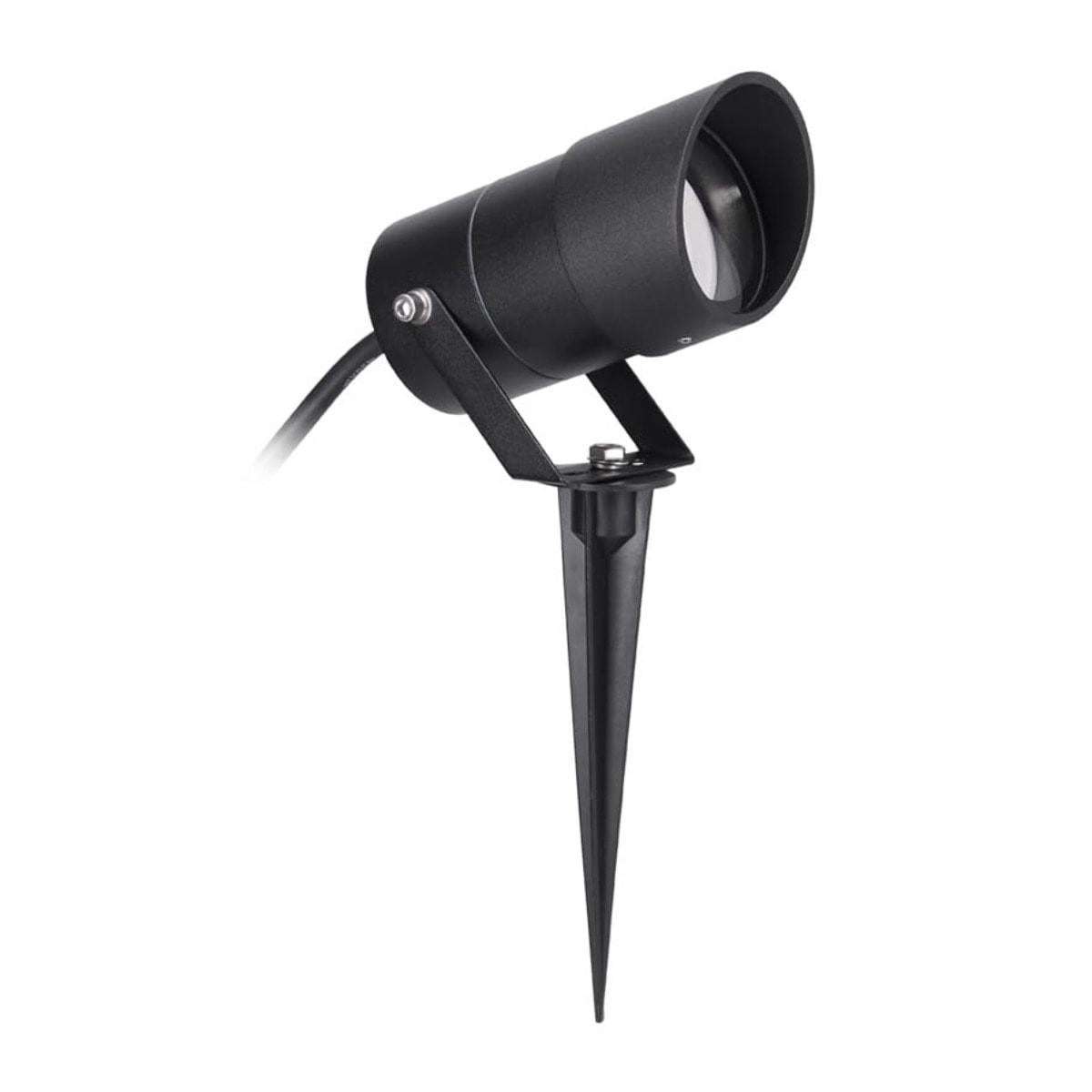 Forlight Ousia proyector exterior negro para bombilla GU10