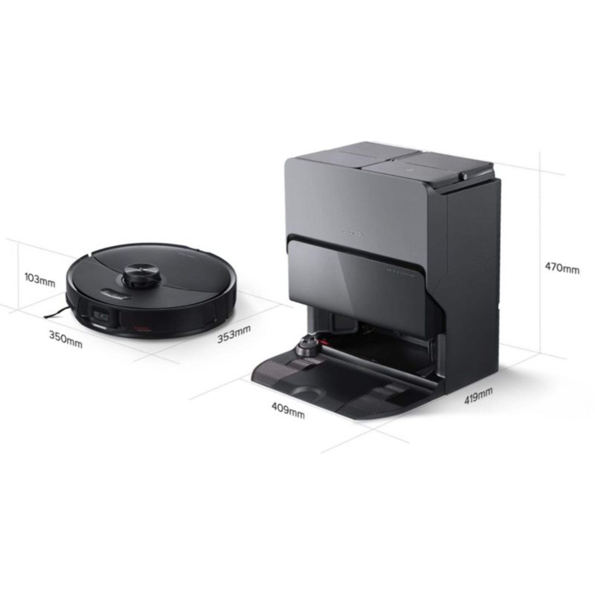 Aspirateur robot ROBOROCK S8 MaxV Ultra Black