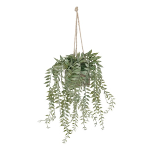 Plante artificielle suspendue "Patri" H47cm