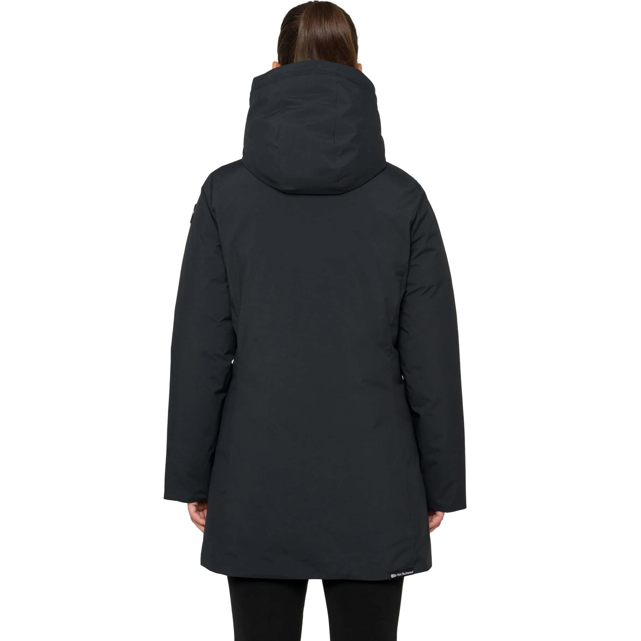 Parka NAKEELA imbottito impermeabile nero