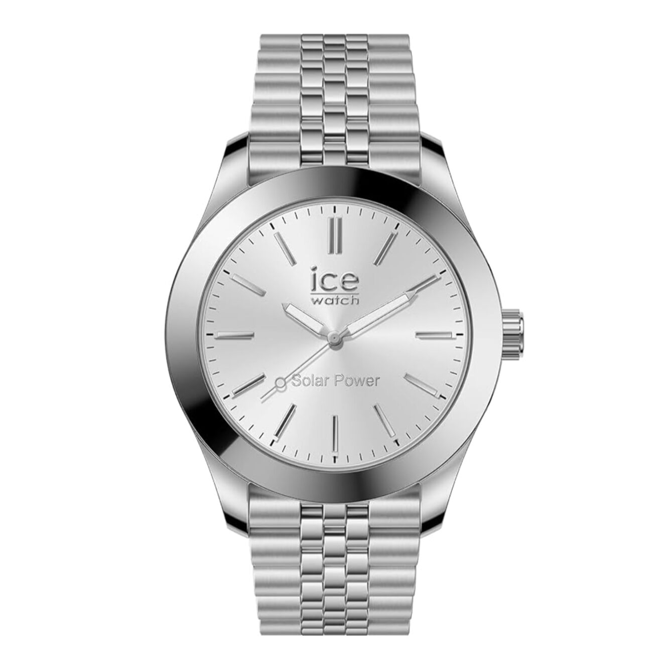 Reloj Ice 023797 Mujer Analogico Solar con Correa de Acero inoxidable