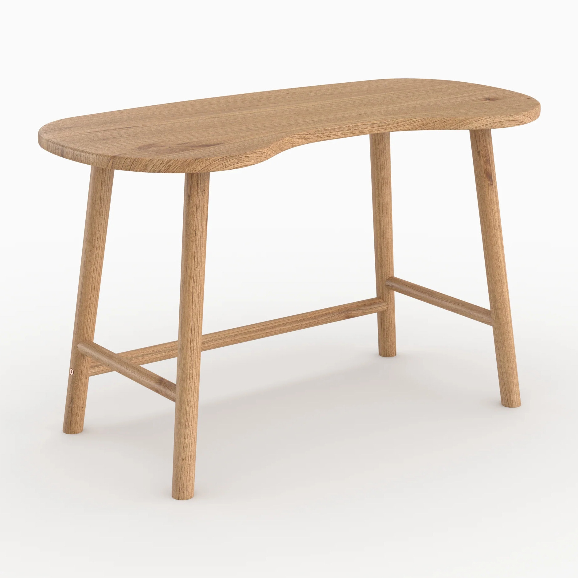 Bureau en bois massif de mindi - Brandan