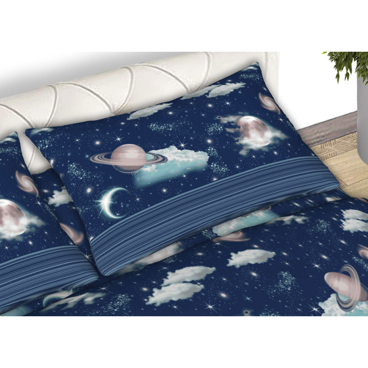 Completo Lenzuola In Calda Flanella Made in Italy Planet