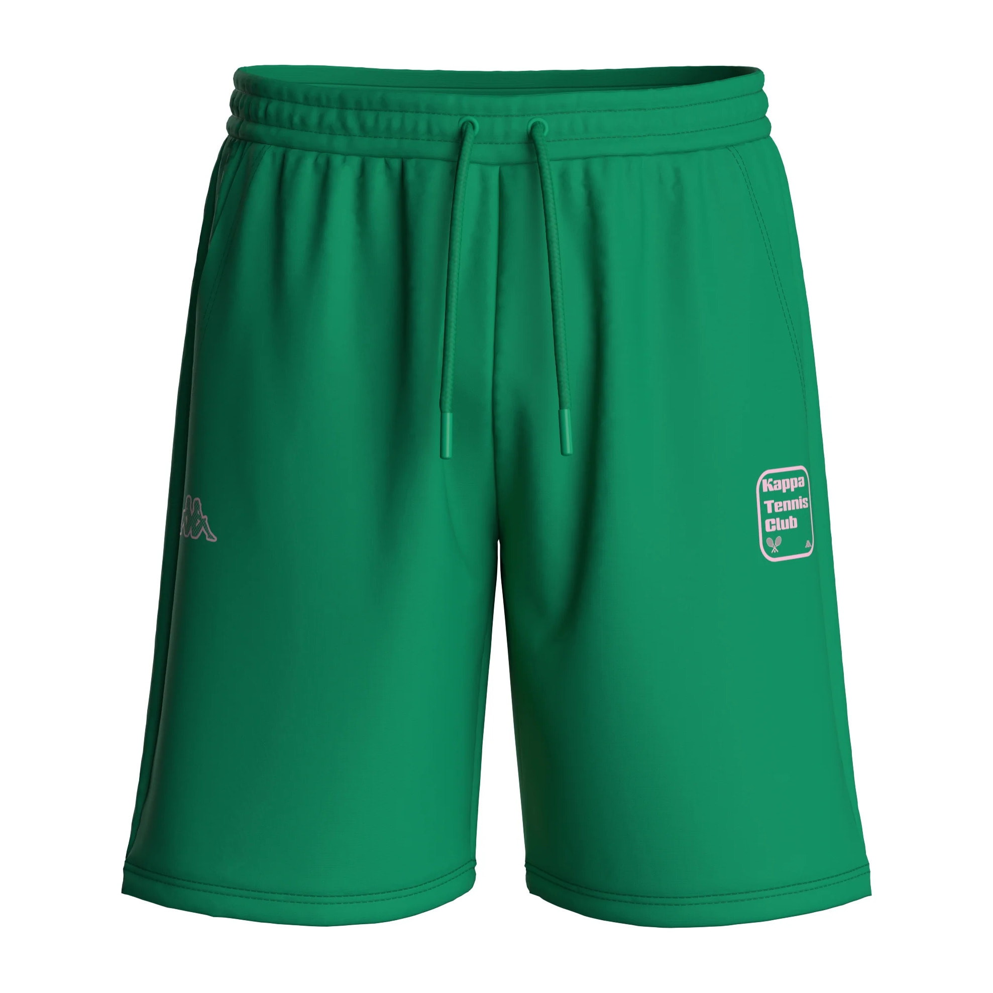Kappa - Pantalones cortos Hombre Verde - Logo Isotop