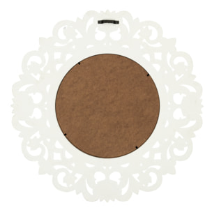 MIROIR BOIS SCULPTE CHARME 60CM
