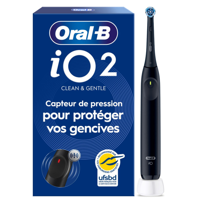 Oral-B iO2 Brosse À Dents Électrique Noire