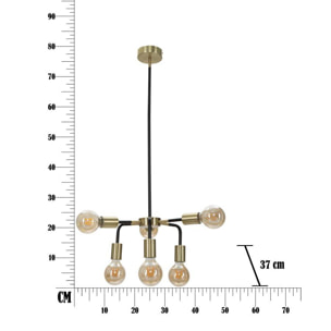 LAMPADARIO DARKY CHARME 1921 BICOLORE