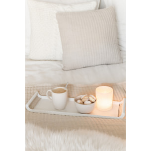 J-Line photophore Enneigé - verre - blanc - small - 2 pièces