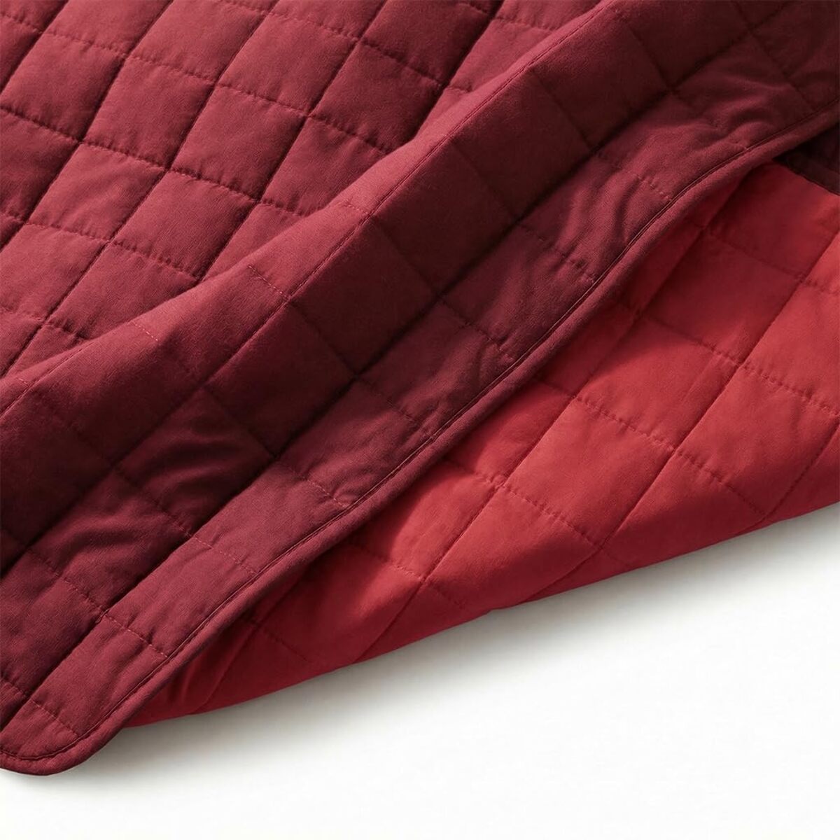 Copriletto matrimoniale estivo leggero double face 260x260 cm, trapunta estiva traspirante e morbida, coperta primaverile elegante e moderna, design reversibile per doppio stile, ideale per stagione calda, resistente e facile da lavare