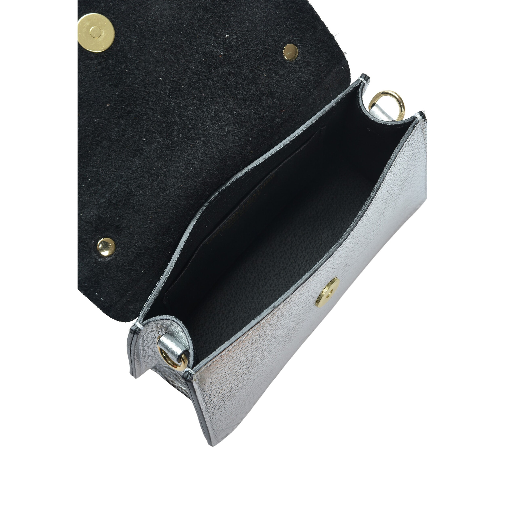 Borsa a spalla Anna Luchini Argentato