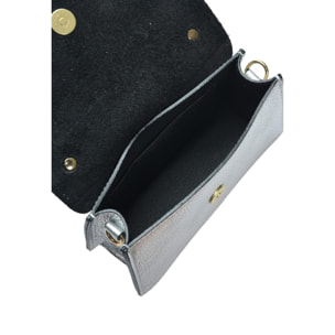 Borsa a spalla Anna Luchini Argentato