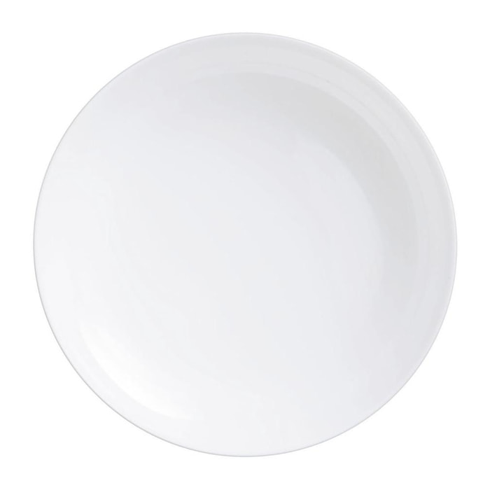 Plat à four rond blanc 22cm Smart Cuisine Diwali 250°C - Luminarc - Opale culinaire extra léger et résistant
