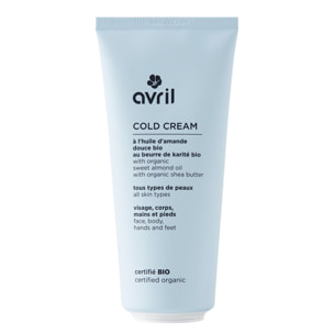 Cold Cream - Cold Cream Visage et Corps 200 ml - Certifié bio