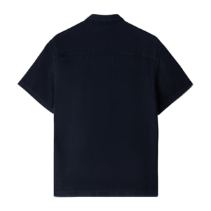 GAS camicia uomo navy blue