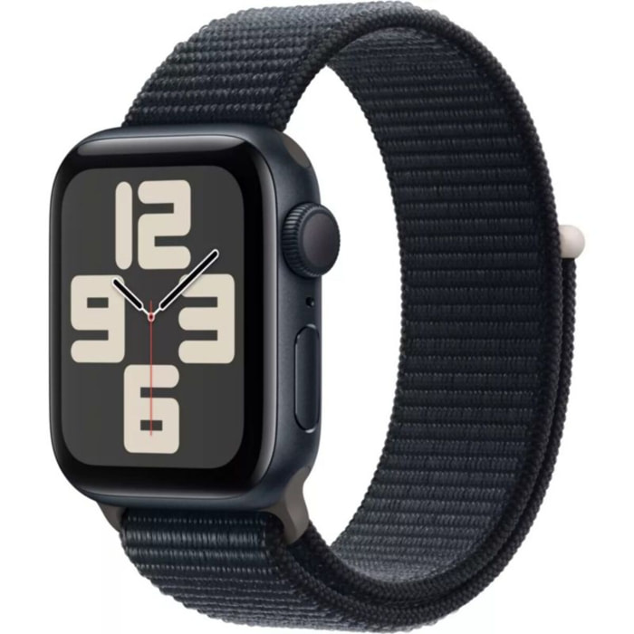 Montre connectée APPLE WATCH SE 44mm Minuit/Encre Violette Loop Cellu