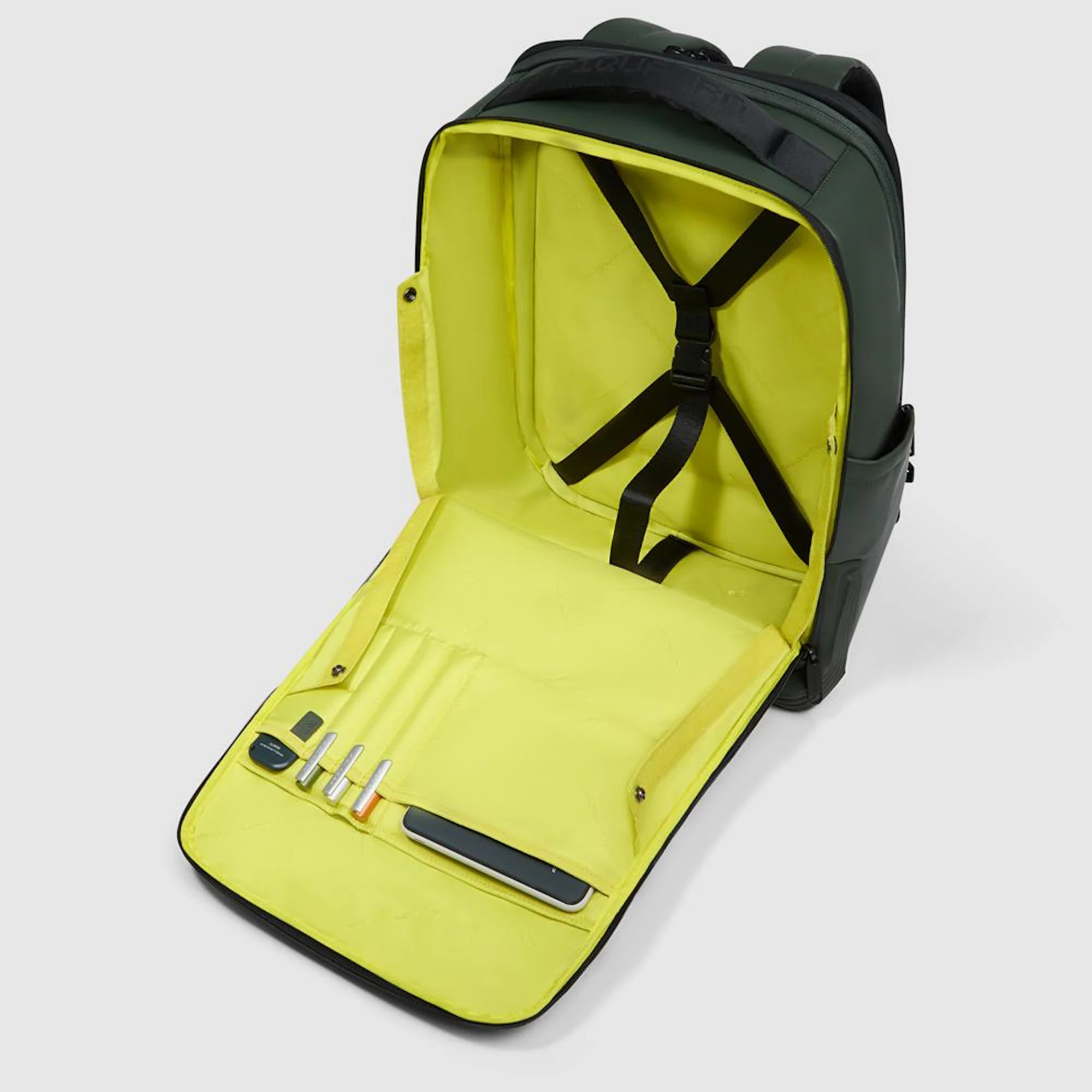 Piquadro Zaino da viaggio espandibile per pc e iPad®, compatibile con easyJet