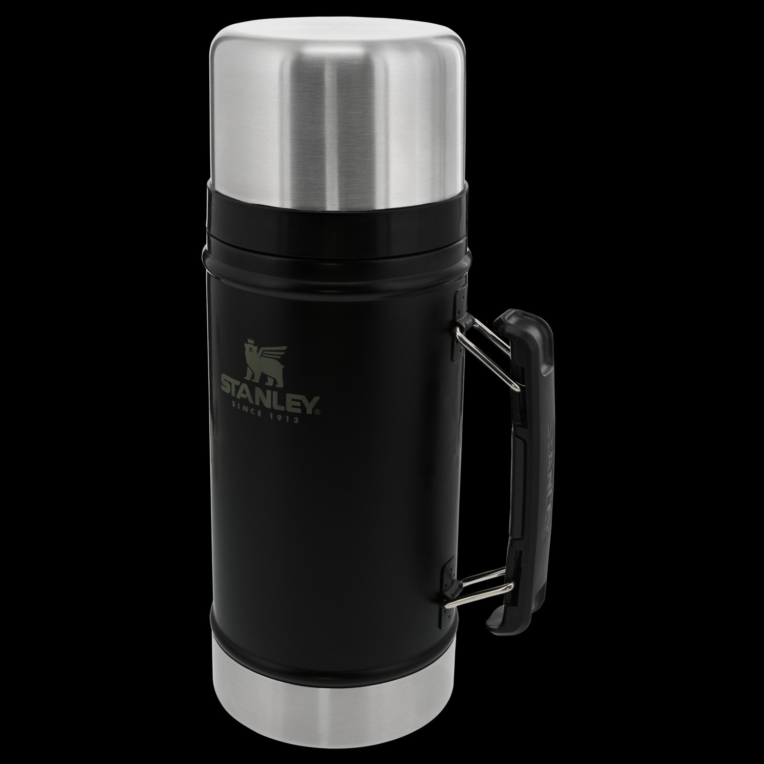 Fiambrera isotérmica - 0,94L - CLASSIC LEGENDARY FOOD JAR - Matte Black Pebble
