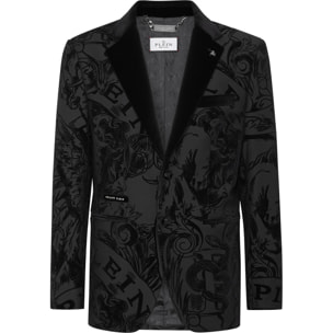 PHILIPP PLEIN One-Button Blazer Slim Fit