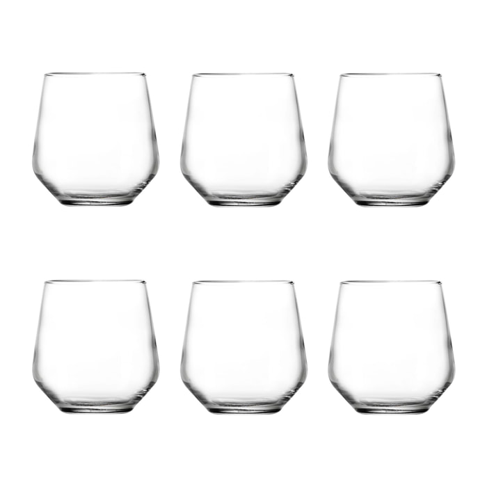 Lot de 6 verrines 9,5cl en verre REGAL