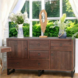 Buffet bas bois recyclé SAMOA