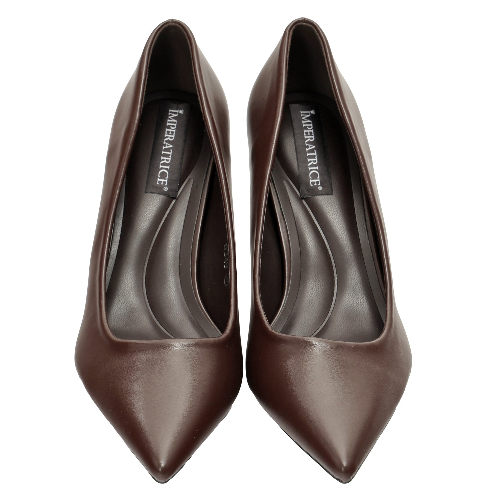 Decolletè in simil pelle