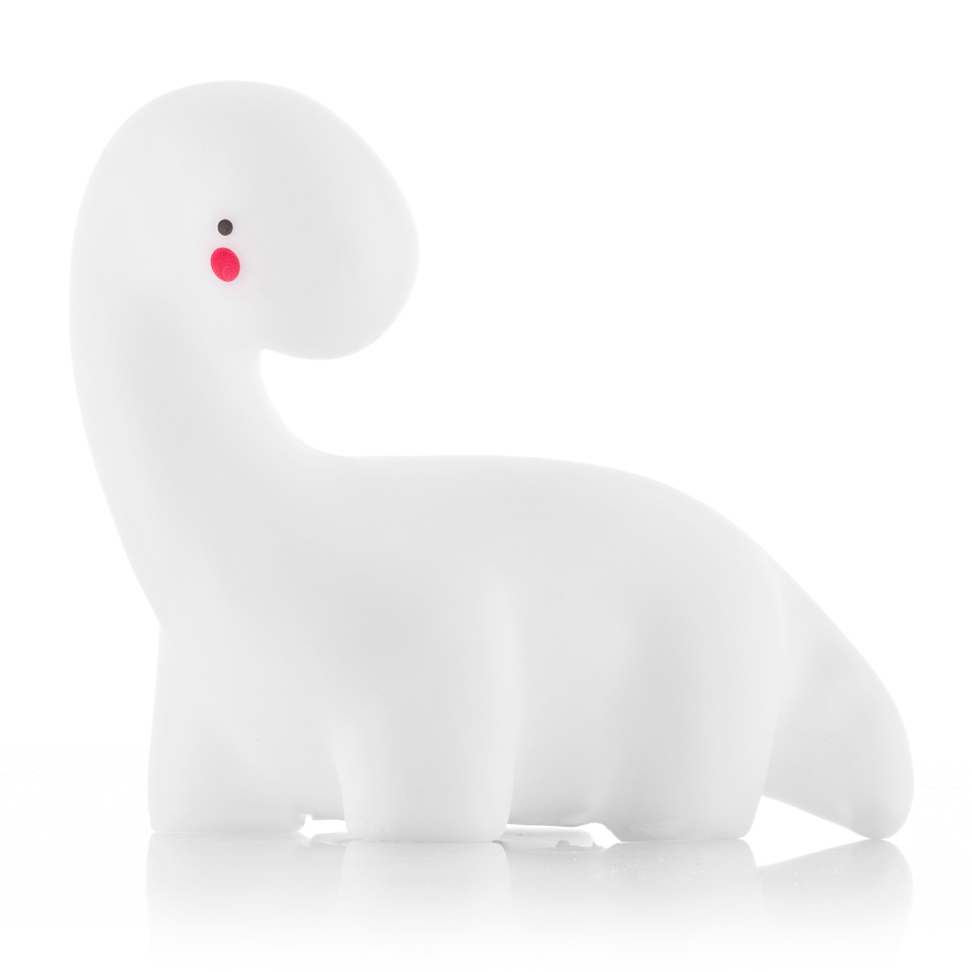 Lampada a LED Multicolore Dinosauro Lightosaurus - Vinile - 13x12x8 cm
