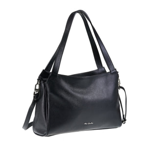 Borsa a spalla da donna Made in Italy - Modello Celeste Chic - 100% pelle - 36.0 x 24.0 x 10.0 cm