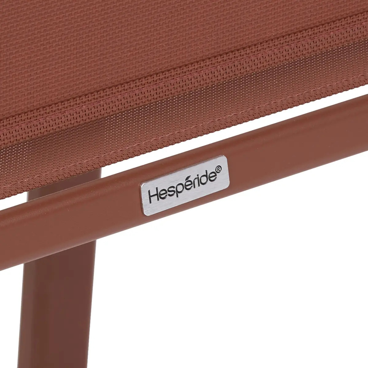 Fauteuil de jardin empilable Essentia acajou