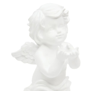 Ange déco H.19cm blanc