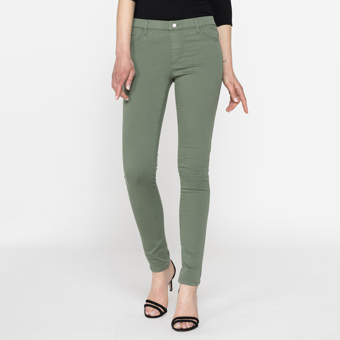 LEGG-JEANS IN GABARDINE SUPER STRETCH 9,3oz