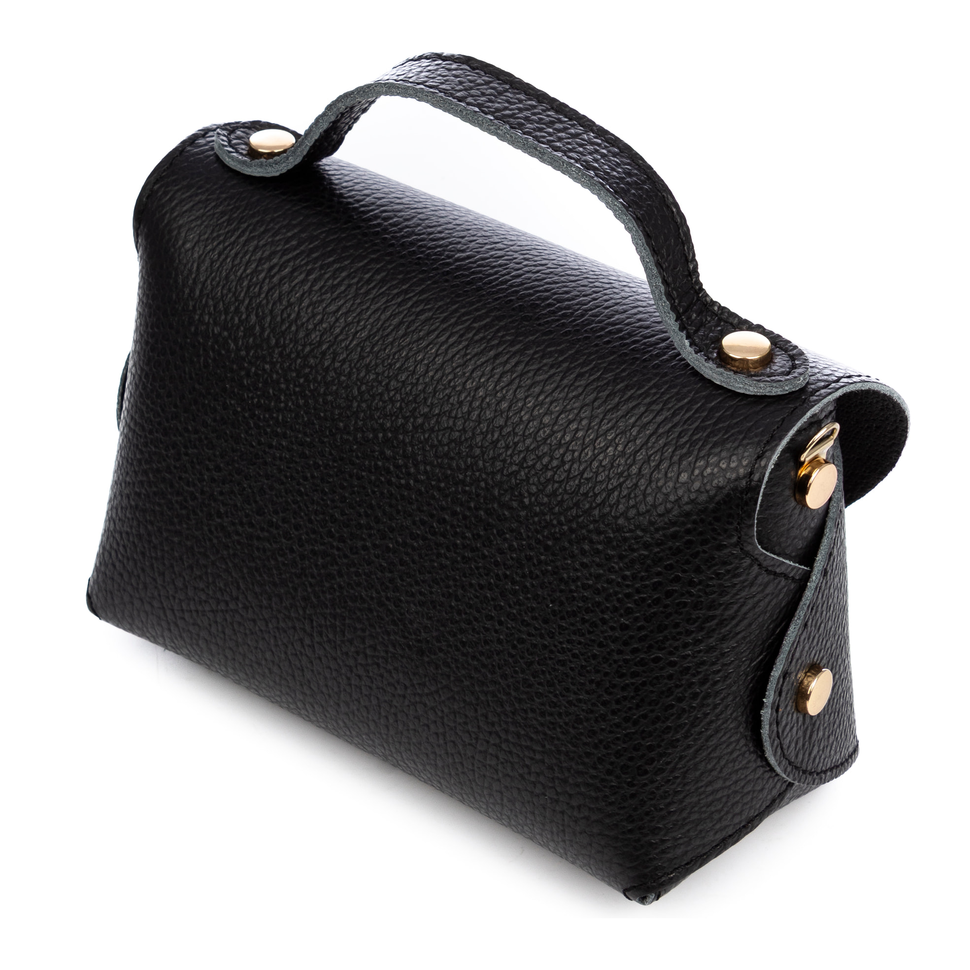 Barrafranca bolso de mano mujer. Piel auténtica Dollaro.