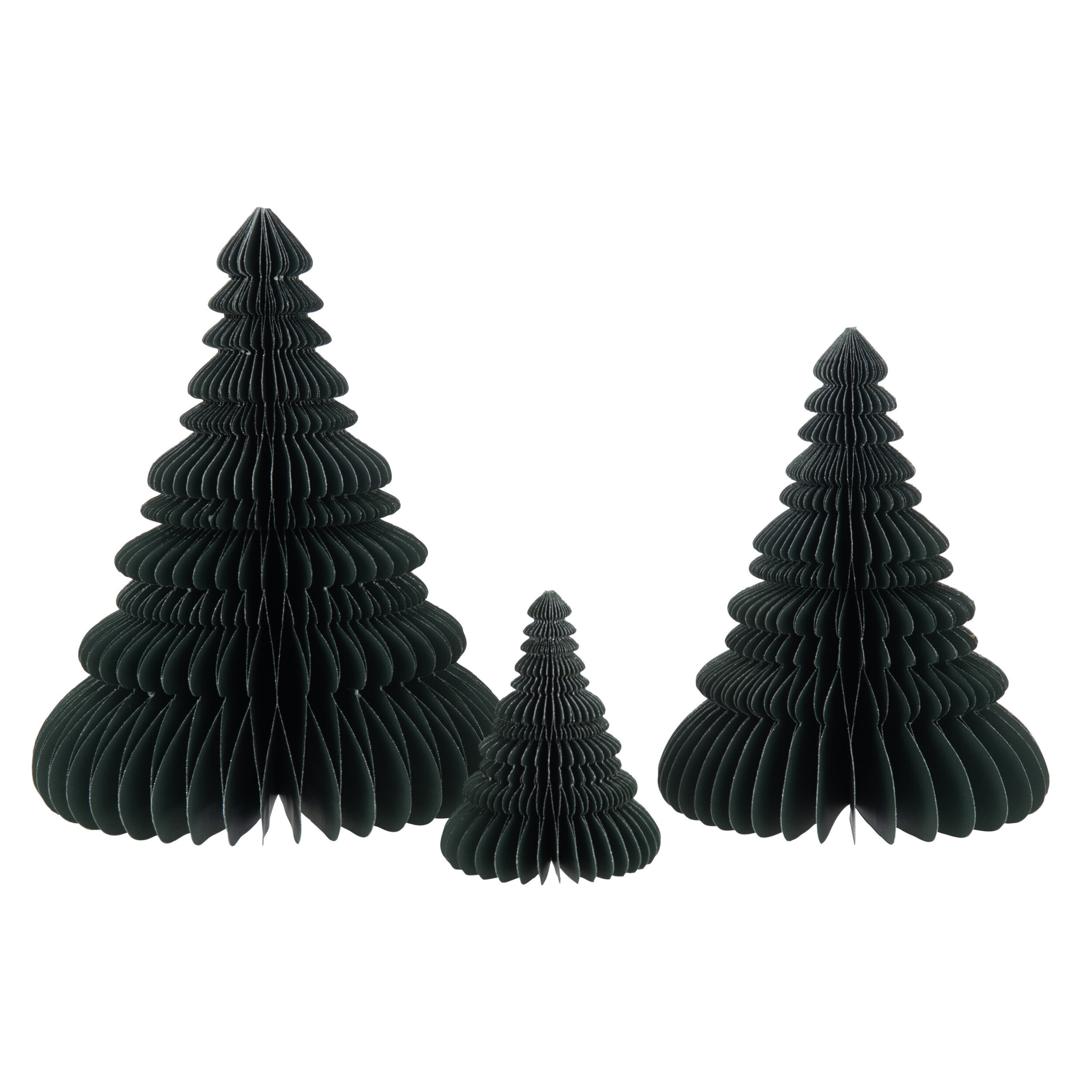 J-Line suspension Sapin De Noël - papier - vert - small